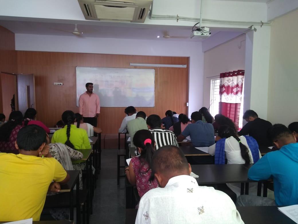 Classroom teaching session